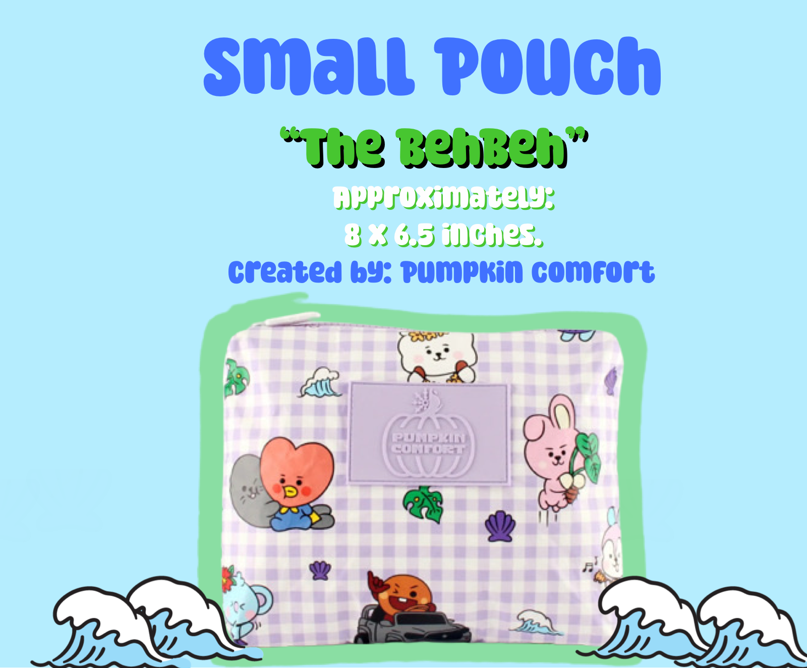 Water Resistant Bag Bundle inspired by BTS