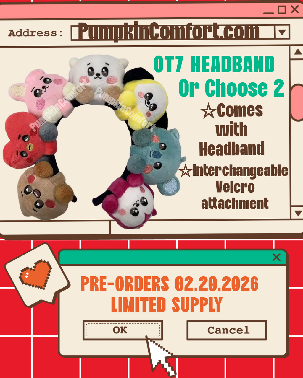 UNISTAR OT7 HEADBAND (going into production)