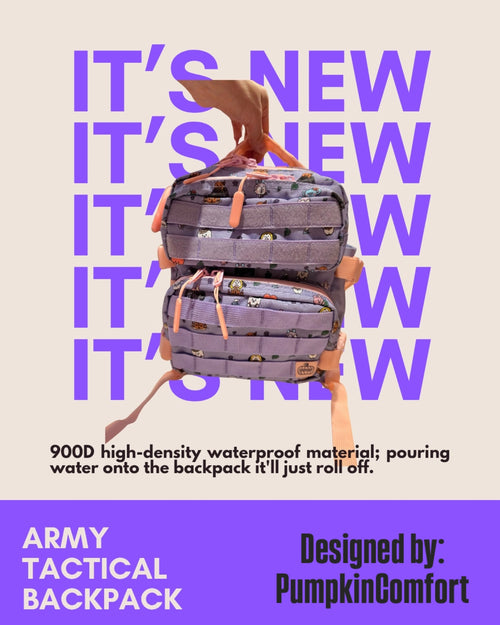 ARMY Tactical Backpack 9-liter comes with 7 patches first 45 orders