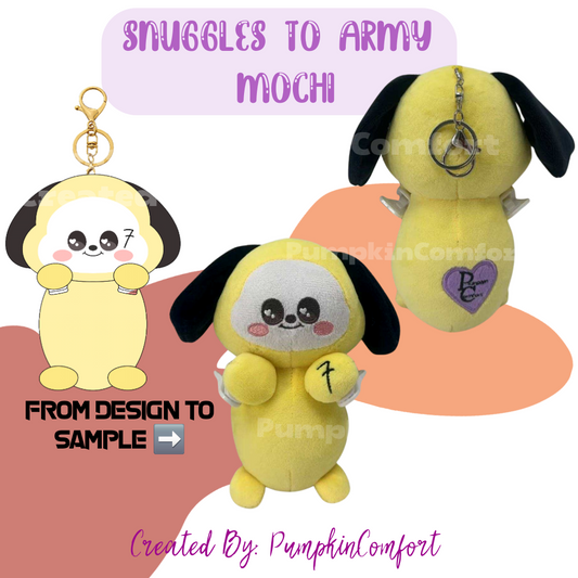 Mochi 15cm clip & keychain plush