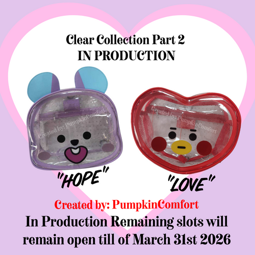 Clear Collection (Love & Hope) Ready to ship