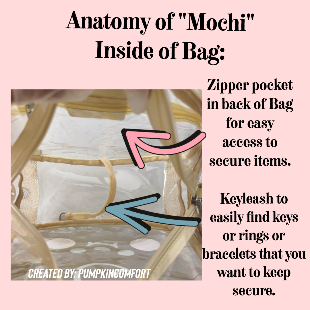 Clear Collection Convertible Bag IN STOCK READY TO SHIP