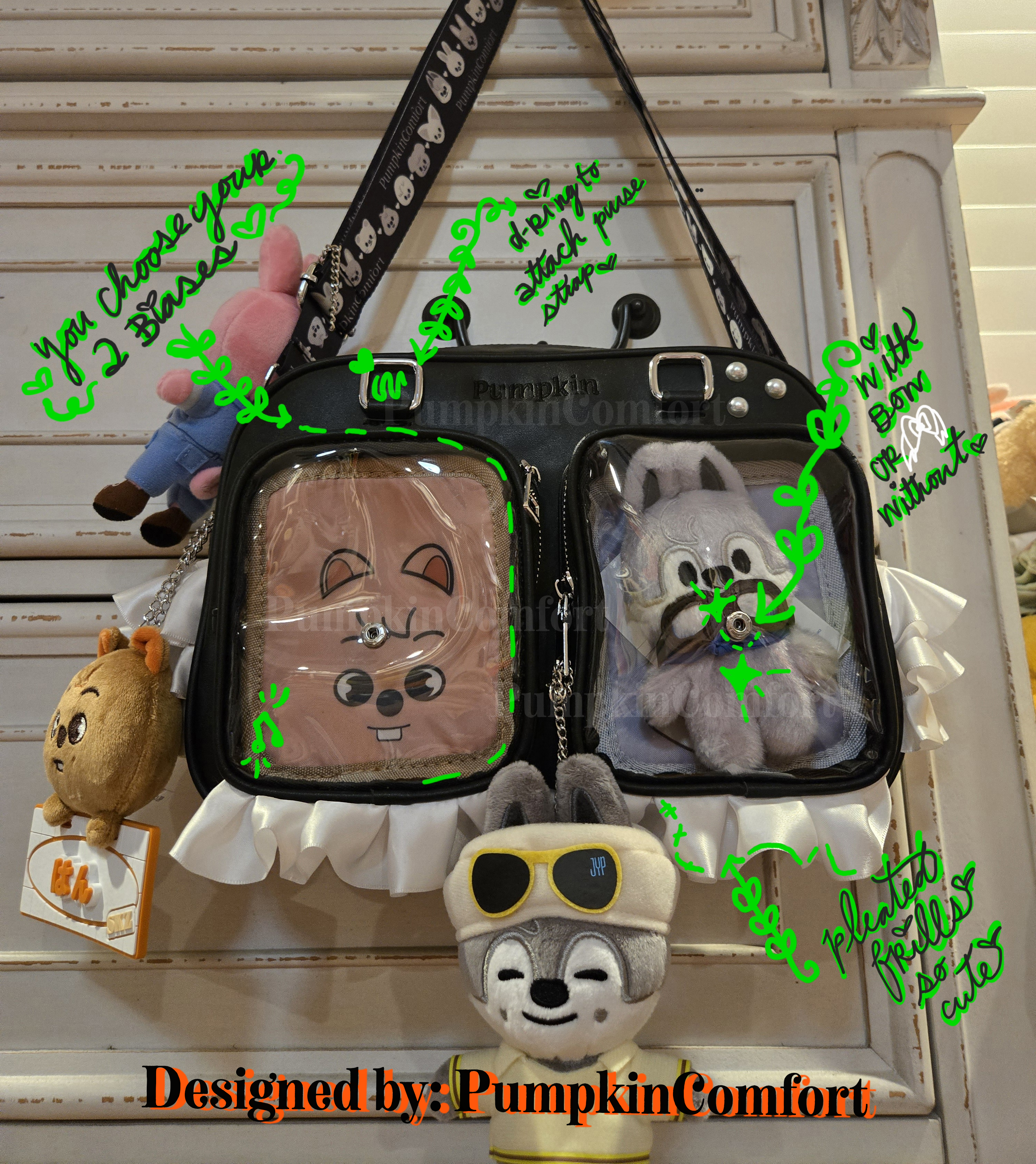 HeartZOO Bag Strap free shipping