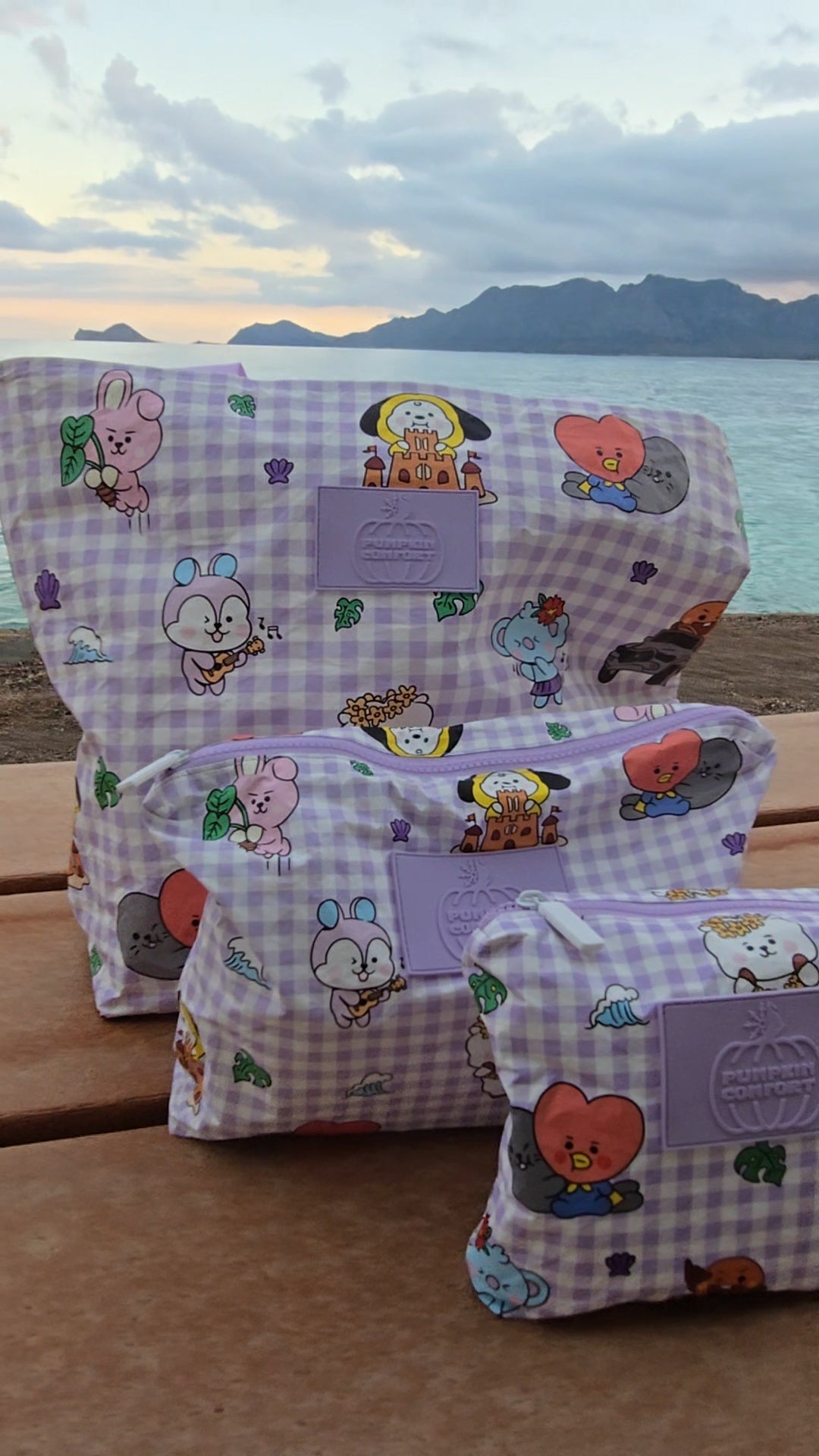 Water Resistant Bag Bundle inspired by BTS