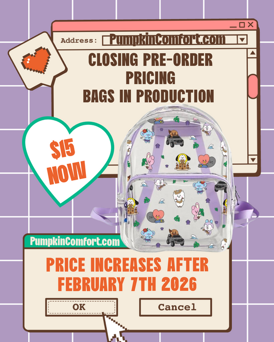 Boracation Clear Backpack (In Production)