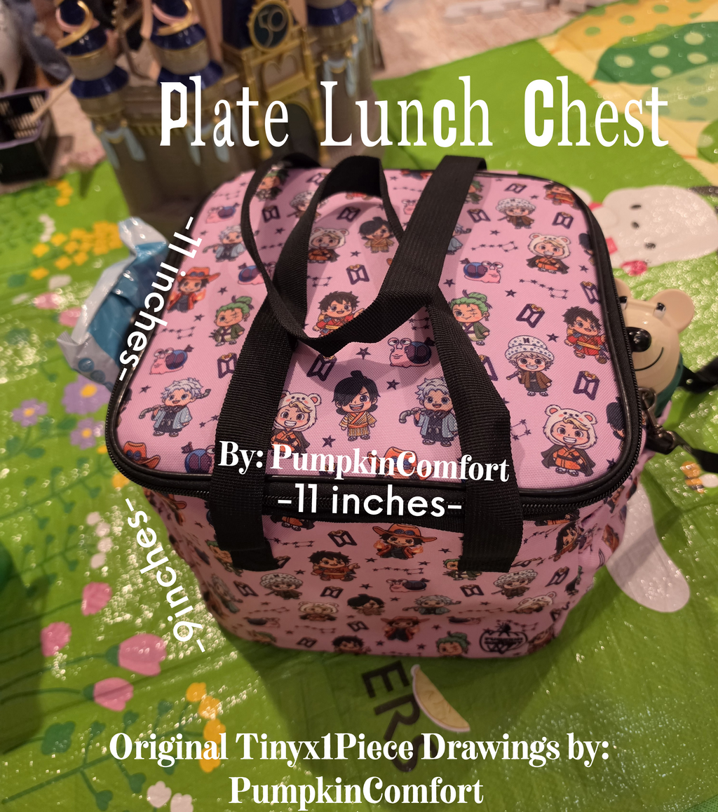 Plate Lunch Chest (big lunch box)