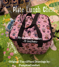 Plate Lunch Chest (big lunch box)